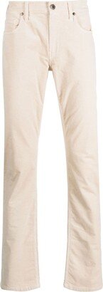 Federal logo-patch tapered trousers