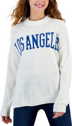 Just Polly Juniors' Drop-Shoulder Los Angeles Sweater