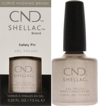 Shellac Nail Color - Safety Pin by for Women - 0.25 oz Nail Polish