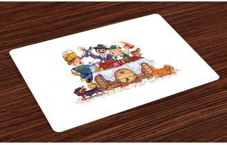 Oktoberfest Place Mats, Set of 4