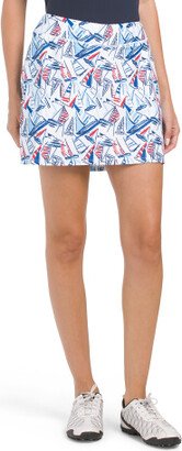 TJMAXX Upf 50 Plus Printed Skort