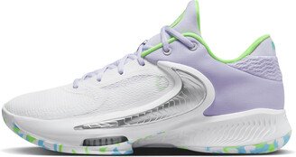 Men's Freak 4 Basketball Shoes in White