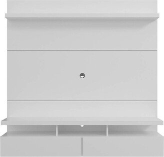 55 City Floating TV Stand for TVs up to 63 White Gloss