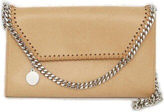 Falabella Logo Charm Mini Crossbody Bag