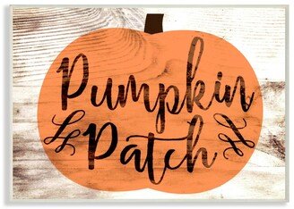 Pumpkin Patch Halloween Typography Wall Plaque Art, 10 x 15