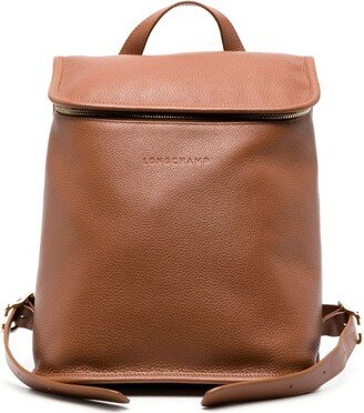 Le Foulonné leather backpack