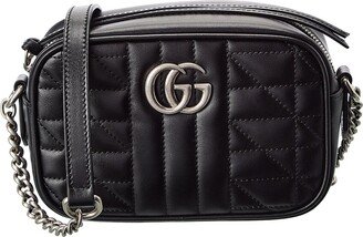 Gg Marmont Mini Matelasse Leather Crossbody