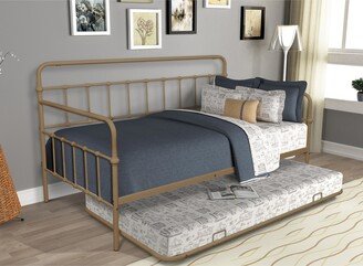 Metal Frame Daybed with trundle-AC