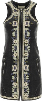 Belila Embroidered Sleeveless Dress