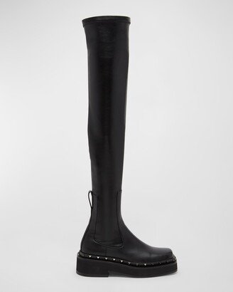 Rockstud Over-The-Knee Boots-AA