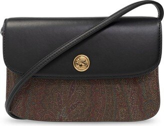 Essential Jacquard Foldover Crossbody Bag-AB