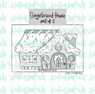 Gingy House Set Of 2 Cookie Cutters