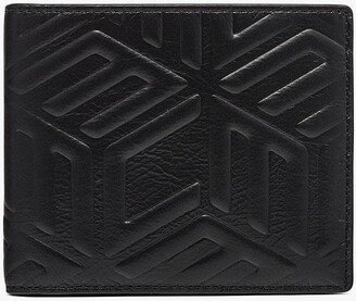 Aren Bifold Wallet in Crushed Cubic Leather