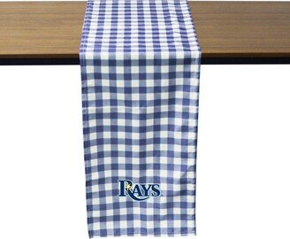 Tampa Bay Rays Buffalo Check Table Runner - Blue, White