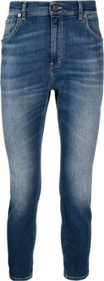 Logo-Patch Skinny Jeans-BA