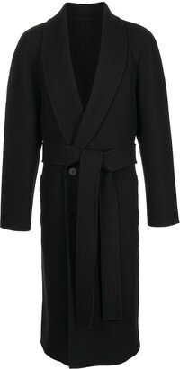 Double-Breasted Wool Coat