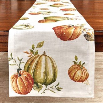 Retro Pumpkin Table Runner 15X72