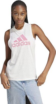 Winners 3.0 Tank (White Melange/Pink Fusion) Women's Clothing