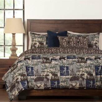 North Shore 6 Piece Cal King High End Duvet Set