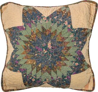 Forest Star Decorative Pillow, 15 x 15