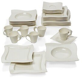 New Wave 30-Piece Dinnerware Set