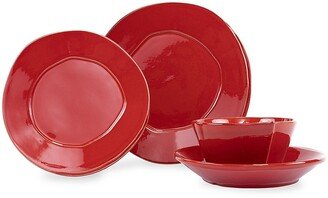 Lastra 4-Piece Dinnerware Set