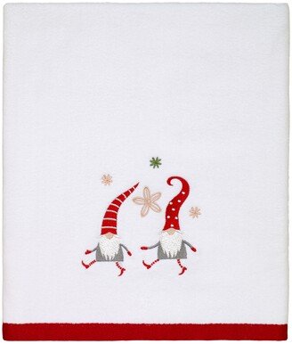 Gnome Walk Holiday Cotton Bath Towel, 27