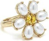 ODLR Pearly Daisy Ring