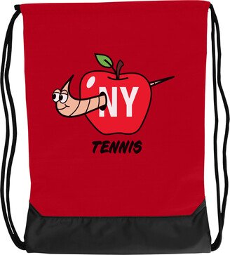 Unisex Tennis Gym Sack in Red