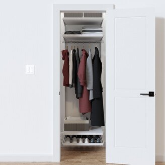 Elfa Decor 2' Entry Closet White