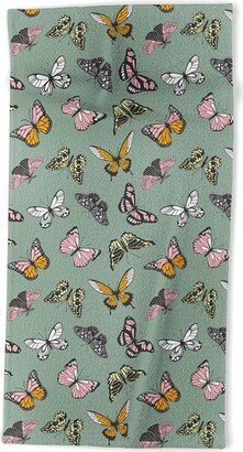 Emanuela Carratoni Wild Butterflies Beach Towel