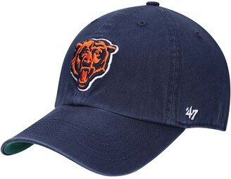 Men's Navy Chicago Bears Franchise Mascot Logo Fitted Hat