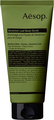 Geranium Leaf Body Scrub 180ml