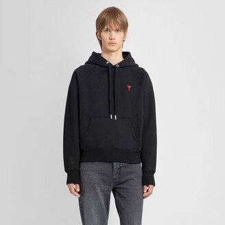 Man Black Sweatshirts-AC