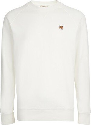 Fox head patch sweatshirt-AB