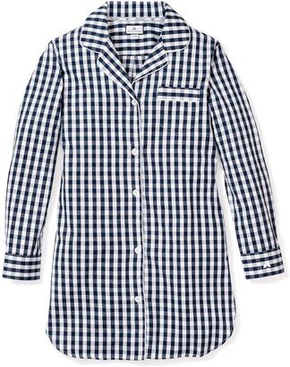 Gingham Cotton Nightshirt