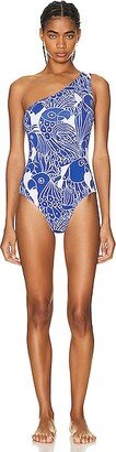 Manolo One Piece Swimsuit in Blue