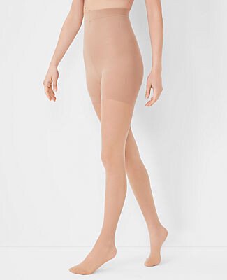 Sheer High Waist Control Top Tights-AA