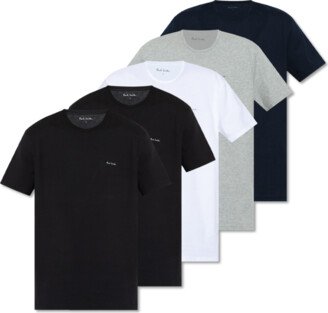Branded T-shirt Five-pack - Multicolour