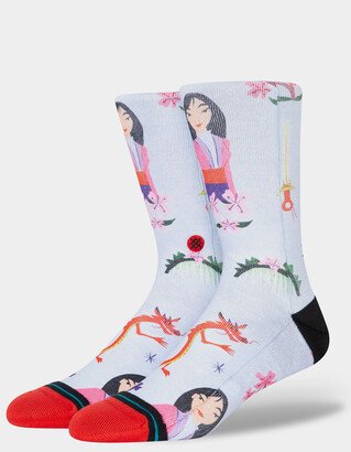 x Disney Mulan By Estee Mens Crew Socks