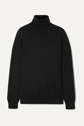 Cashmere Turtleneck Sweater - Black