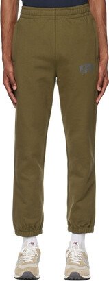 Khaki Printed Lounge Pants