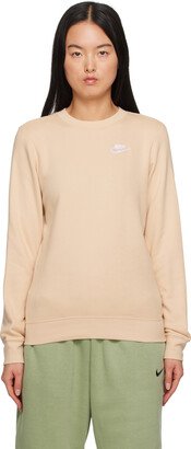 Beige Sportswear Club Sweatshirt