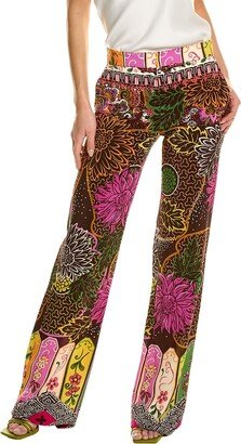 Printed Silk Pant