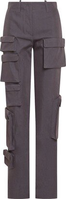 Straight Leg Cargo Pants-AB