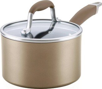 Advanced Home 2qt Covered Saucepan Bronze