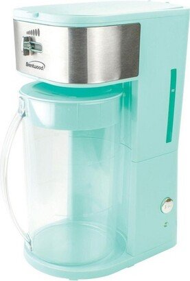 Iced Tea and Coffee Maker in Blue with 64 Ounce Pitcher