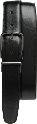 Clean Reversible Leather Buckle Belt