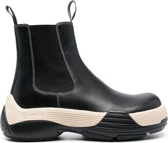 Flash-X leather Chelsea boots