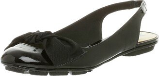 daniblack Women's Darling Patent Slingback Flat